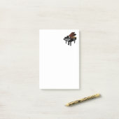 Klavier, Musikinstrument, Post-it Klebezettel (Auf Schreibtisch)