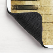 Klavier-Musiknoten Mousepad (Ecke)