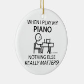 Klavier Nichts anderes zählt Keramikornament (Rechts)