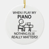 Klavier Nichts anderes zählt Keramikornament (Vorne)