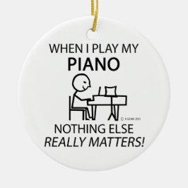 Klavier Nichts anderes zählt Keramikornament