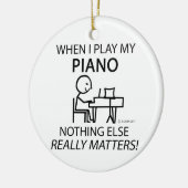 Klavier Nichts anderes zählt Keramikornament (Links)