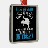 Klavier - ornament aus metall (Rechts)