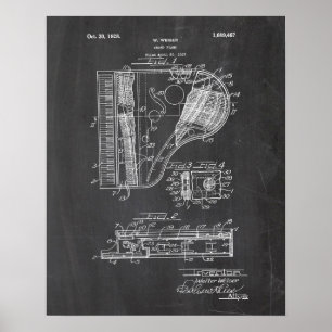 Klavier-Patent Poster