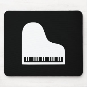 Klavier-Piktogramm-Mauspad Mousepad