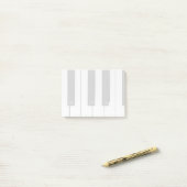 Klavier Post-it Klebezettel (Auf Schreibtisch)