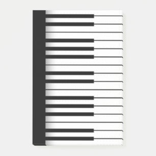 Klavier Post-it Klebezettel