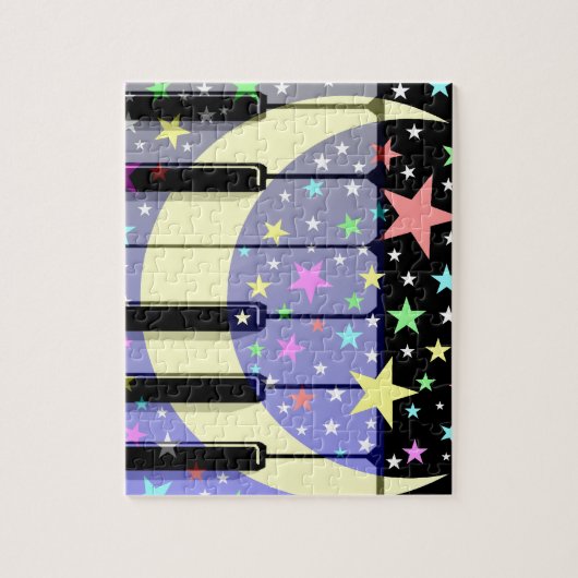 Klavier Puzzle (Vertikal)