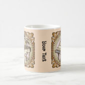 Klavier-Rhythmus-Tasse Kaffeetasse (Mittel)