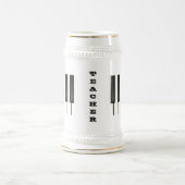 Klavier-Schlüssel Bierglas (Mittel)