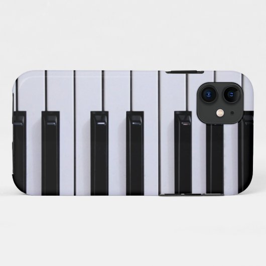 Klavier-Schlüssel Case-Mate iPhone Hülle (Rückseite (Horizontal))