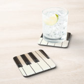 Klavier-Schlüssel Getränkeuntersetzer (Rechte Seite)