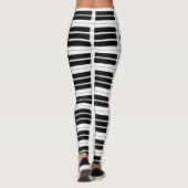 Klavier-Schlüssel Leggings (Rückseite)
