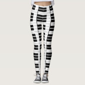 Klavier-Schlüssel Leggings (Vorderseite)