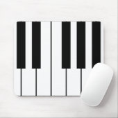 Klavier-Schlüssel - Mausunterlage #1 Mousepad (Mit Mouse)