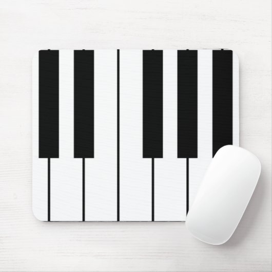Klavier-Schlüssel - Mausunterlage #1 Mousepad (Mit Mouse)