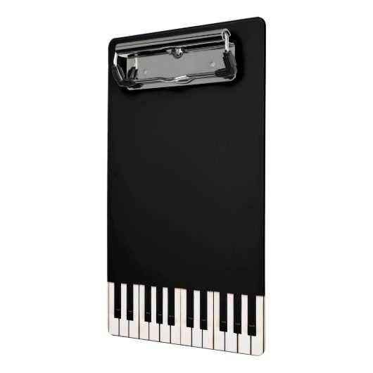 Klavier-Schlüssel Mini Klemmbrett (Gewinkelt2)