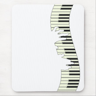 KLAVIER-SCHLÜSSEL MOUSEPAD