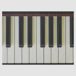 Klavier-Schlüssel Seidenpapier