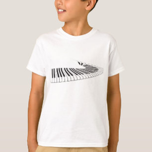 Klavier-Schlüssel T-Shirt