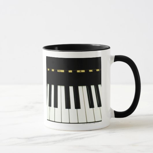 Klavier-Schlüssel Tasse (Rechts)
