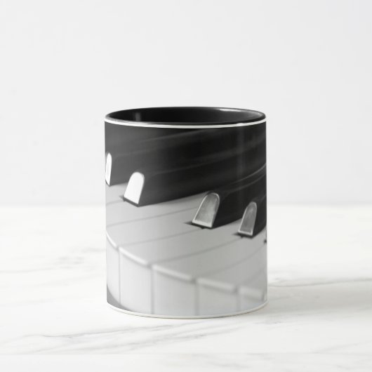 Klavier-Schlüssel Tasse (Zentrum)