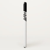 Klavier-Schlüssel und GoldMusiknoten Case-Mate iPhone Hülle (Hinten/Rechts)