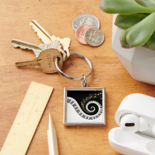 Klavier-Schlüssel-und Schlüsselanhänger