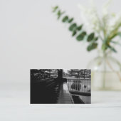 KLAVIER-SCHLÜSSEL - Visitenkarte-Schablone Visitenkarte (Stehend Vorderseite)