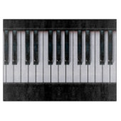 Klavier Schneidebrett (Vorderseite)