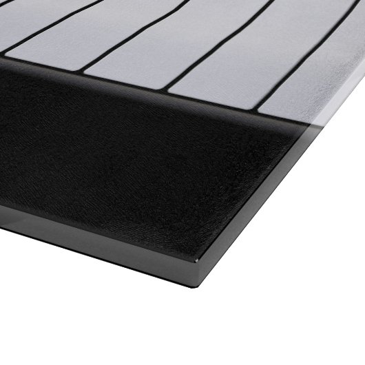 Klavier Schneidebrett (Ecke)