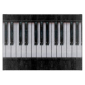Klavier Schneidebrett (Vorderseite)