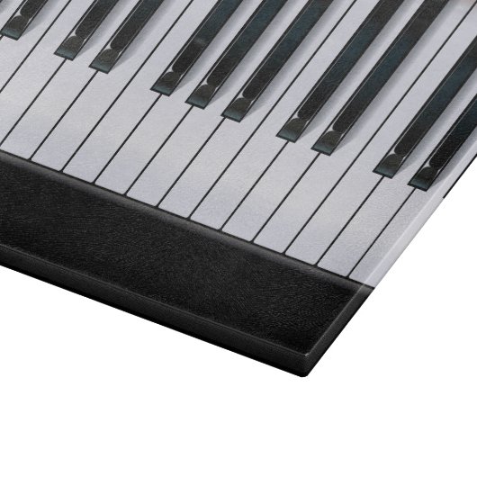 Klavier Schneidebrett (Ecke)