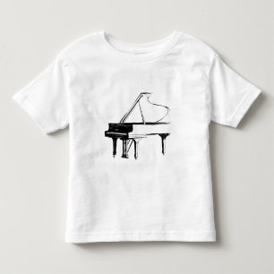 Klavier Skizze Kleinkind T-shirt