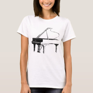 Klavier skizzieren T-Shirt