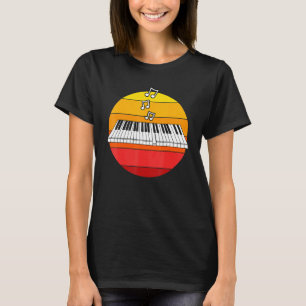 Klavier Sommerfestival Pianist Musiker T-Shirt
