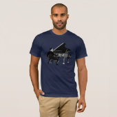 Klavier-Spieler T-Shirt (Vorne ganz)