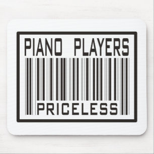 Klavier-Spieler unbezahlbar Mousepad