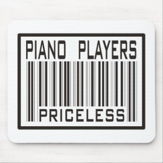 Klavier-Spieler unbezahlbar Mousepad