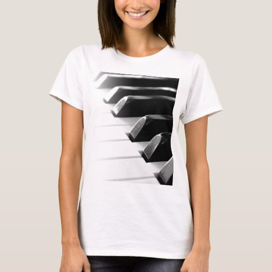 Klavier T-Shirt (Vorderseite)