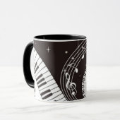Klavier Tasse (Vorderseite Links)