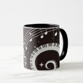 Klavier Tasse (VorderseiteRechts)