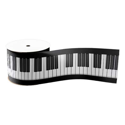 Klavier-Tastatur-Band Ripsband (Spule)