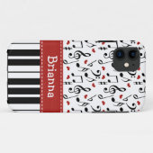 Klavier-Tastatur Case-Mate iPhone Hülle (Rückseite (Horizontal))