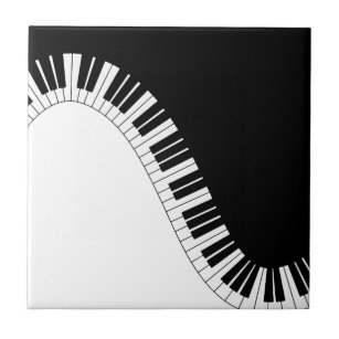 Klavier-Tastatur Fliese