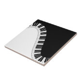 Klavier-Tastatur Fliese (Seite)