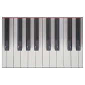 Klavier-Tastatur-Gewebe Stoff (Fat Quarter (45,7 x 55,9 cm))