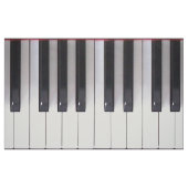 Klavier-Tastatur-Gewebe Stoff (Fat Quarter (45,7 x 55,9 cm))