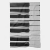 Klavier-Tastatur-Gewohnheits-Geschirrtuch Küchentuch (Vertikal)