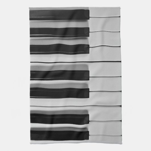 Klavier-Tastatur-Gewohnheits-Geschirrtuch Küchentuch (Vertikal)